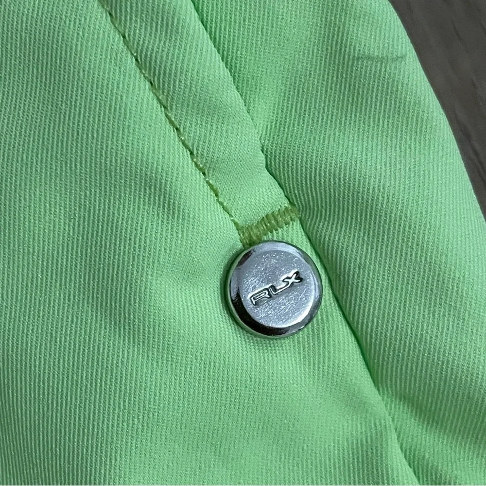 RLX Ralph Lauren Neon Green Golf Shorts Mens Size 29‎